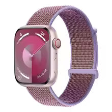 Nylon Strap for Apple Watch 11 10 46mm 42mm Ultra 3 2 49mm Breathable Replacement Wristband IWatch 9 8 7 6 5 SE3 45mm 41mm 44mm