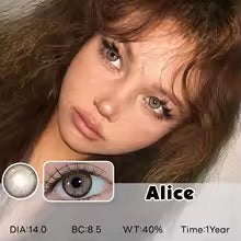 KSSEYE 2PCS Colored Contact Lenses for Eye with Diopters Contact Lenses Green Soft Lenses Beauty Pupils Contacts 0~-8.00 degrees