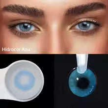 MILL CREEK 2PCS Contact Lenses for Eyes with Lenses Case Natural Soft Colored Lenses Diameter 14.2mm One Year Use Fast Shipping