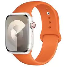 Silicone Band For Apple Watch strap 44mm 45mm 40mm 41mm 42-38mm 45 mm sport bracelet iwatch series 8 7 6 5 4 3 SE 9 Ultra 2 49mm