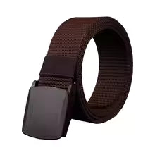 Military Men Belt 2023 Army Belts Adjustable Belt Men Outdoor Travel Tactical Waist Belt with Plastic Buckle for Pants 120cm