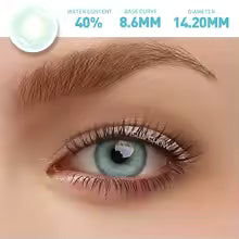 MILL CREEK 2PCS Contact Lenses for Eyes with Lenses Case Natural Soft Colored Lenses Diameter 14.2mm One Year Use Fast Shipping